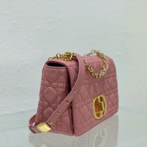 medium caro 25.5 pink calfskin