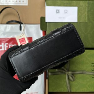 20220330_i1648644866_5216_3_jpg EMBOSSED TOTE BAG 20 IN BLACK CALFSKIN