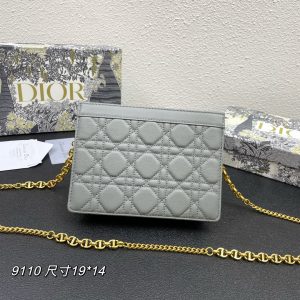 20220403_i1648916143_589_1_jpg CARO POUCH 19 BAG IN GREY CALFSKIN