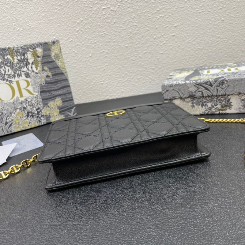 20220403_i1648916162_7725_6_jpg CARO POUCH 19 BAG IN BLACK CALFSKIN