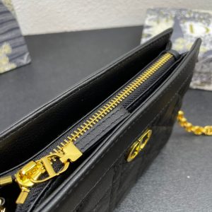 20220403_i1648916162_9807_4_jpg CARO POUCH 19 BAG IN BLACK CALFSKIN