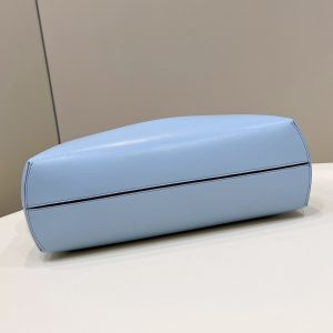 FendiI FIRST SMALL 32 IN LIGHT BLUE NAPPA LEATHER BAG GOLD HARDWARE
