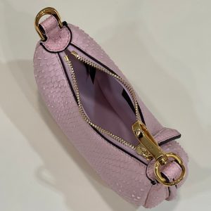 FendiIGRAPHY MINI 16 BAG IN LIGHT PINK CALFSKIN GOLD HARDWARE