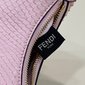 FendiIGRAPHY MINI 16 BAG IN LIGHT PINK CALFSKIN GOLD HARDWARE