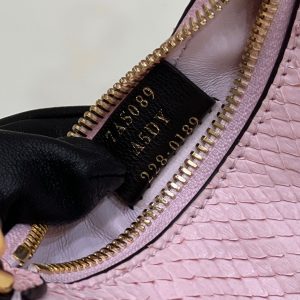 FendiIGRAPHY MINI 16 BAG IN LIGHT PINK CALFSKIN GOLD HARDWARE