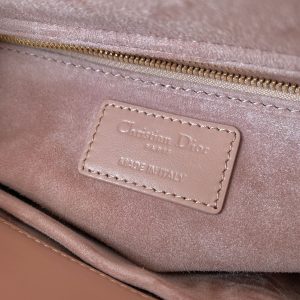 SMALL LADY 20 BLUSH ULTRAMATTE LAMBSKIN DIAMOND MOTIF