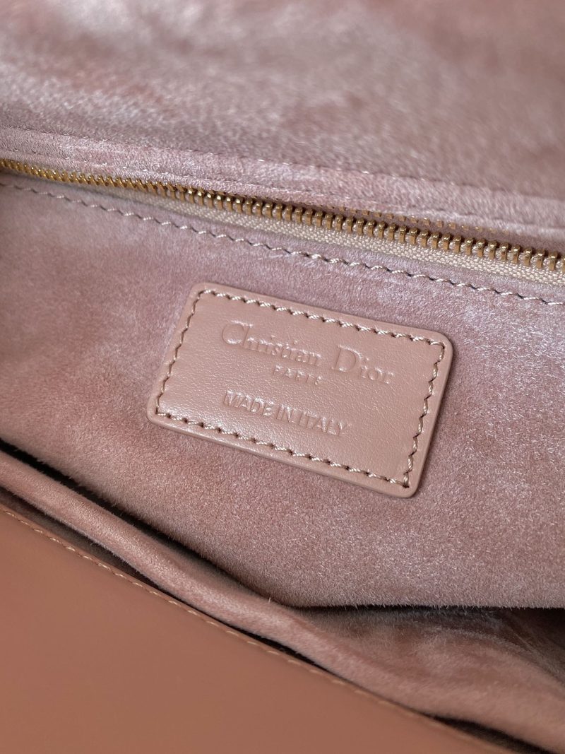 SMALL LADY 20 BLUSH ULTRAMATTE LAMBSKIN DIAMOND MOTIF