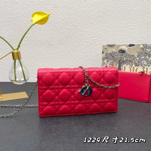 20220701_i1656687759_1335_1_jpg CARO SLIM POUCH 21 BAG IN CHERRY RED CALFSKIN