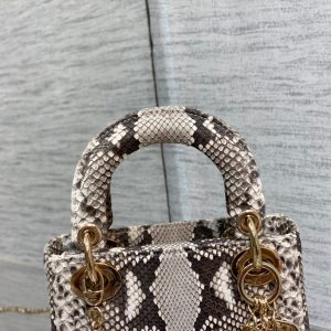 20220703_i1656843524_9681_2_jpg MINI LADY 17 BAG IN DARK BROWN PYTHON LEATHER