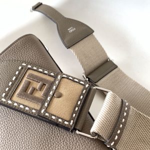 Peekaboo Mini Selleria Bag 23cm brown leather shw with 220 hand-sewn stitches