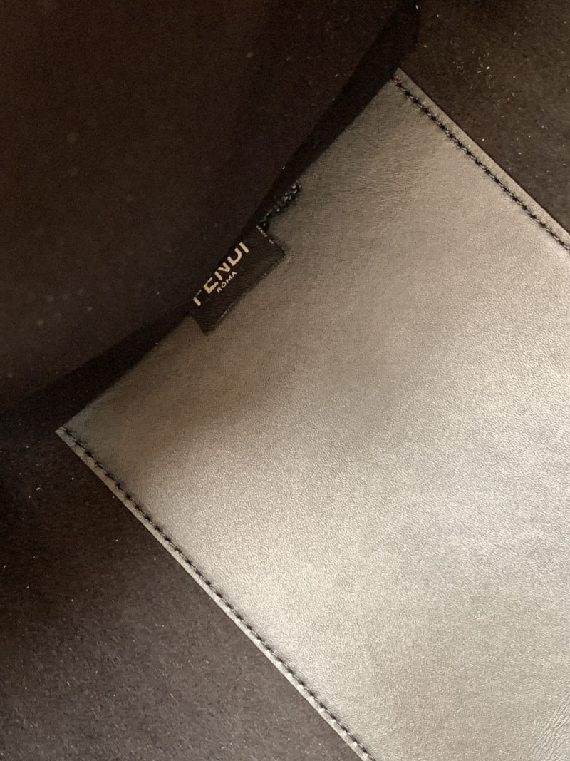 Fendi Sunshine Medium Bag 35 Black Leather