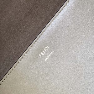 Fendi Sunshine Medium Bag 35 Olive Leather