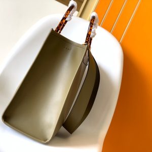Fendi Sunshine Medium Bag 35 Olive Leather