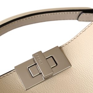 Peekaboo ISeeU Small 27cm Bag ivory lambskin gold hardware