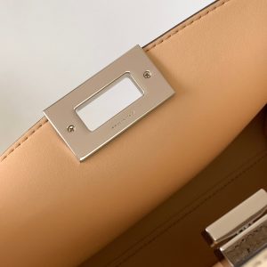 Peekaboo ISeeU Small 27cm Bag ivory lambskin gold hardware