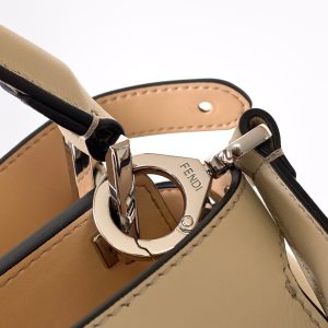 Peekaboo ISeeU Small 27cm Bag ivory lambskin gold hardware