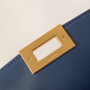 Peekaboo ISeeU Small 27cm Bag brown lambskin gold hardware