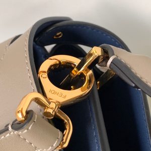 Peekaboo ISeeU Small 27cm Bag brown lambskin gold hardware