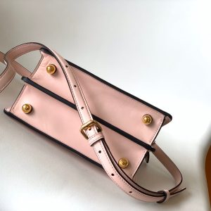 Peekaboo ISeeU Petite 20 Bag Pink Lambskin Ghw