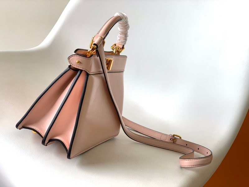 Peekaboo ISeeU Petite 20 Bag Pink Lambskin Ghw