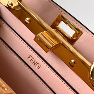 Peekaboo ISeeU Petite 20 Bag Pink Lambskin Ghw