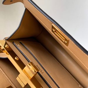 20220717_i1658035024_6329_5_jpg_45fc0d67-7423-45b1-a6ae-f3aa5a51e46f Peekaboo ISeeU Petite 20 Bag Light Brown Lambskin Ghw