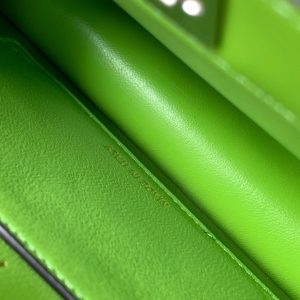 20220717_i1658035121_8941_4_jpg_79d0e4c5-3f8d-4b94-bc4c-45d872865165 Peekaboo ISeeU Petite 20 Bag Green Lambskin Shw