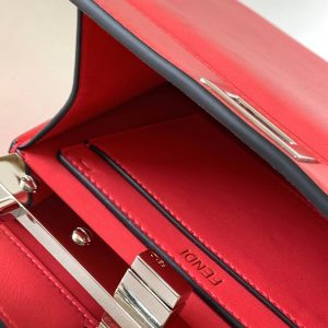 Peekaboo ISeeU Petite 20 Bag Hot Pink Lambskin Shw