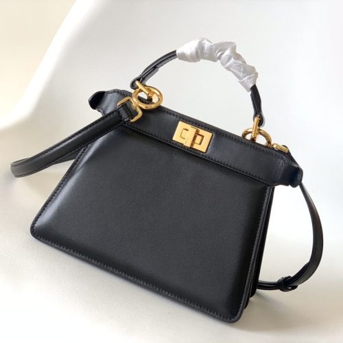 20220717_i1658038600_7709_1_jpg_68e2f55b-ad74-4303-ae37-c9f188b4d2fc Peekaboo ISeeU Petite 20 Bag Black Lambskin Ghw