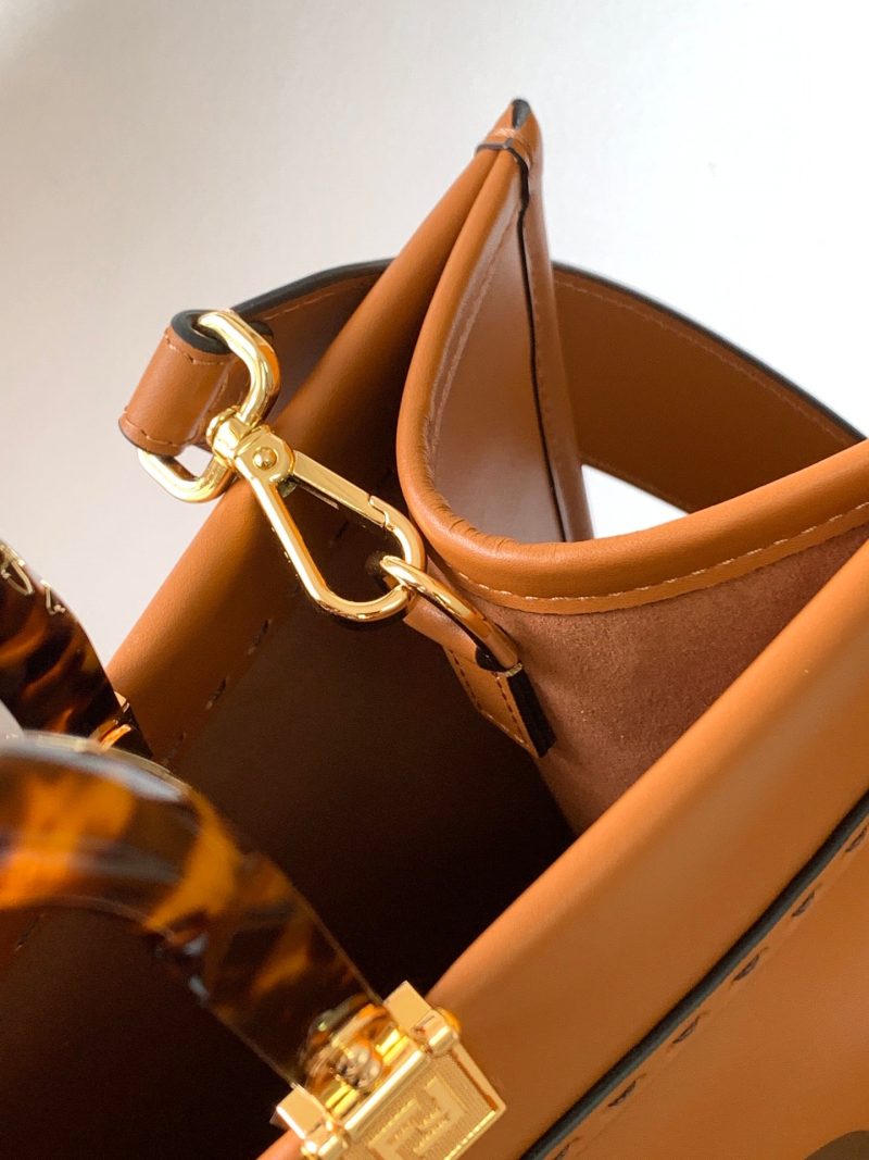 Fendi Sunshine Medium Bag 35 Tan Leather