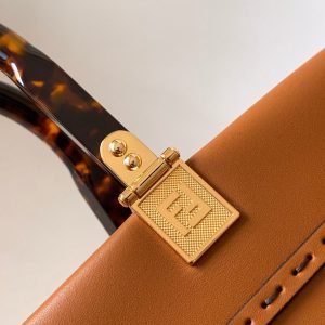 Fendi Sunshine Medium Bag 35 Tan Leather