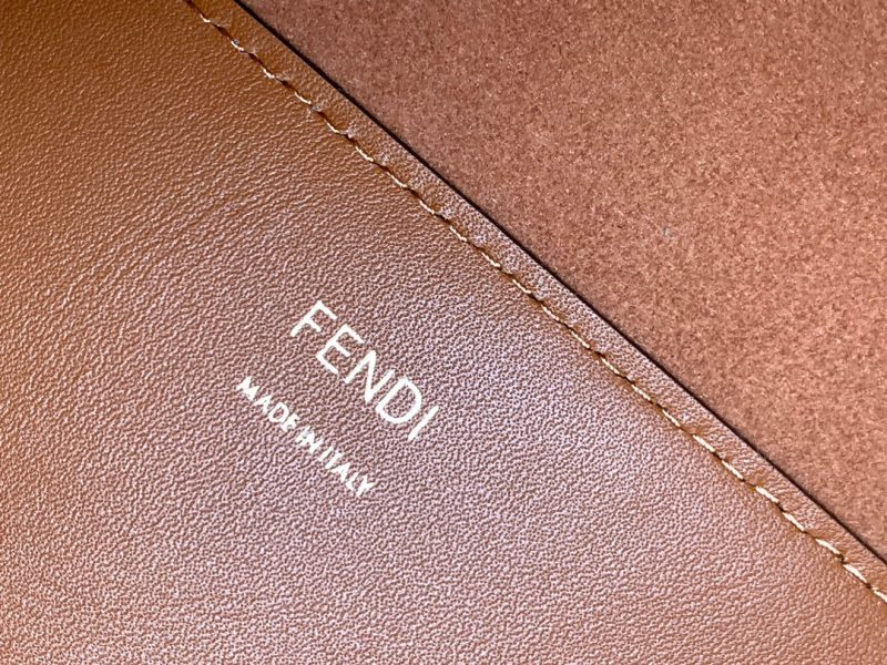 Fendi Sunshine Medium Bag 35 Tan Leather