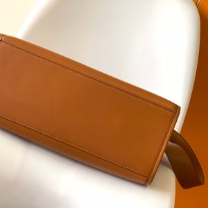 Fendi Sunshine Medium Bag 35 Tan Leather