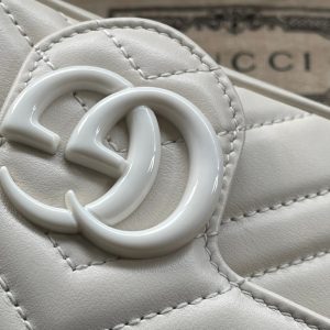 MARMONT MINI HANDBAG 16 IN WHITE CALFSKIN