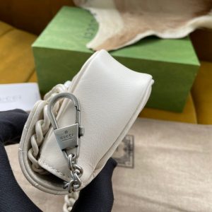 MARMONT MINI HANDBAG 16 IN WHITE CALFSKIN