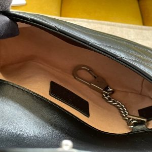 MARMONT MINI HANDBAG 16 IN BLACK CALFSKIN