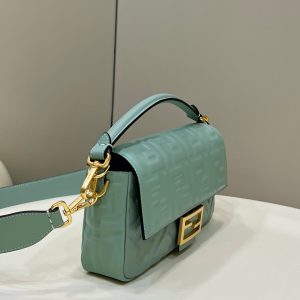 20220724_i1658642874_9400_3_jpg Baguette 27cm Powder Blue Lambskin Gold Hardware