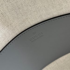 20220730_i1659155279_2458_7_jpg MATELASSÉ LEATHER SHOULDER BAG 23 IN GRAY EMBOSSED CALFSKIN GOLD HARDWARE