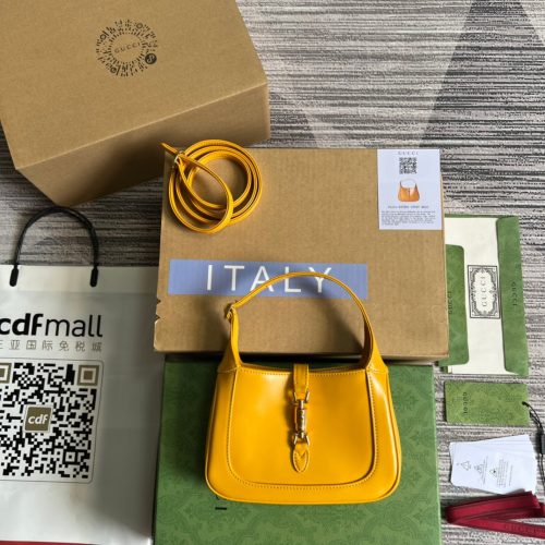 20220809_i1660053422_5338_0_jpg GG JACKIE MINI 19 SHOULDER BAG IN YELLOW CALFSKIN