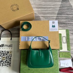 20220809_i1660053679_7031_1_jpg GG JACKIE MINI 19 SHOULDER BAG IN GREEN FOREST CALFSKIN