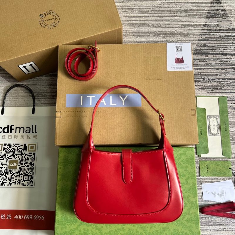 20220809_i1660054129_8668_1_jpg GG JACKIE SMALL 28 SHOULDER BAG IN CHERRY RED CALFSKIN