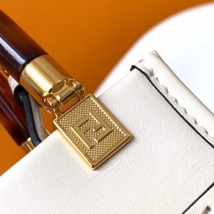 20220810_i1660124945_781_4_jpg_7e3c6ee1-568e-4cf4-b98c-01daf8cb562e Fendi Mini Sunshine Shopper Bag 18 White Leather