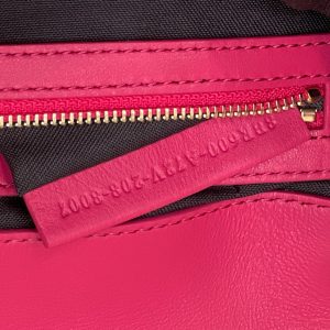 Baguette 27cm Red Lambskin Gold Hardware