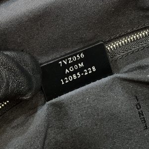 FendiI STRIKE LARGE 46 FF BLACK JACQUARD FABRIC BACKPACK