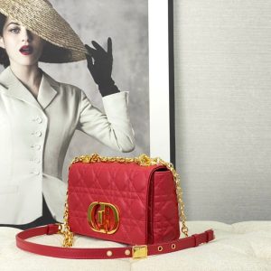 20220914_i1663136551_1019_1_jpg SMALL CARO BAG 20 RED CALFSKIN