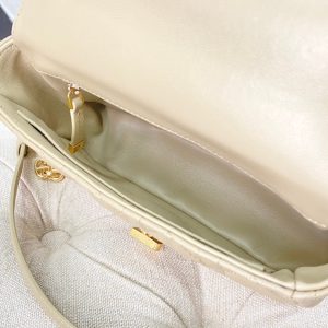 20220914_i1663136593_2222_7_jpg SMALL CARO BAG 20 PALE YELLOW CALFSKIN