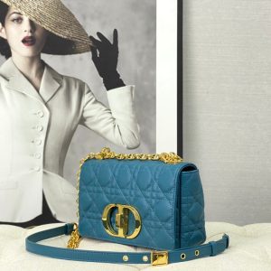 20220914_i1663136613_8066_1_jpg SMALL CARO BAG 20 OCEAN BLUE CALFSKIN