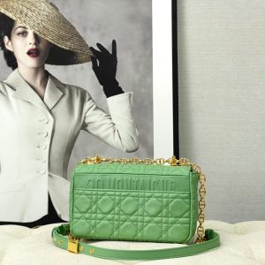 20220914_i1663136760_1164_2_jpg SMALL CARO BAG 20 LIGHT GREEN CALFSKIN