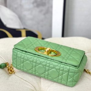 20220914_i1663136760_1386_4_jpg SMALL CARO BAG 20 LIGHT GREEN CALFSKIN