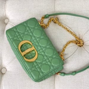 20220914_i1663136760_7957_8_jpg SMALL CARO BAG 20 LIGHT GREEN CALFSKIN